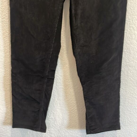 Everlane Black Baby Cord Cheeky Corduroy Straight Leg Pants Size 30 - Picture 4 of 9
